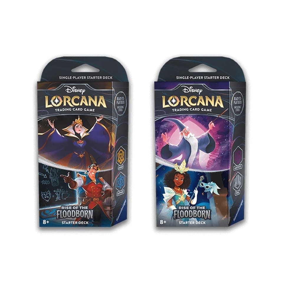 Disney Lorcana - Series 2 - Rise of the Floodborn - Starter Deck (Single)