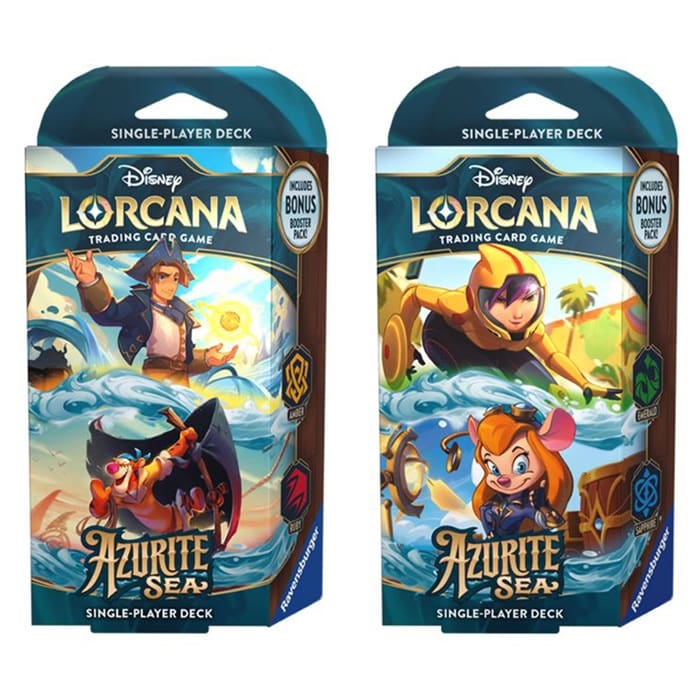 Disney Lorcana - Series 6 - Azurite Sea - Starter Deck (Single)