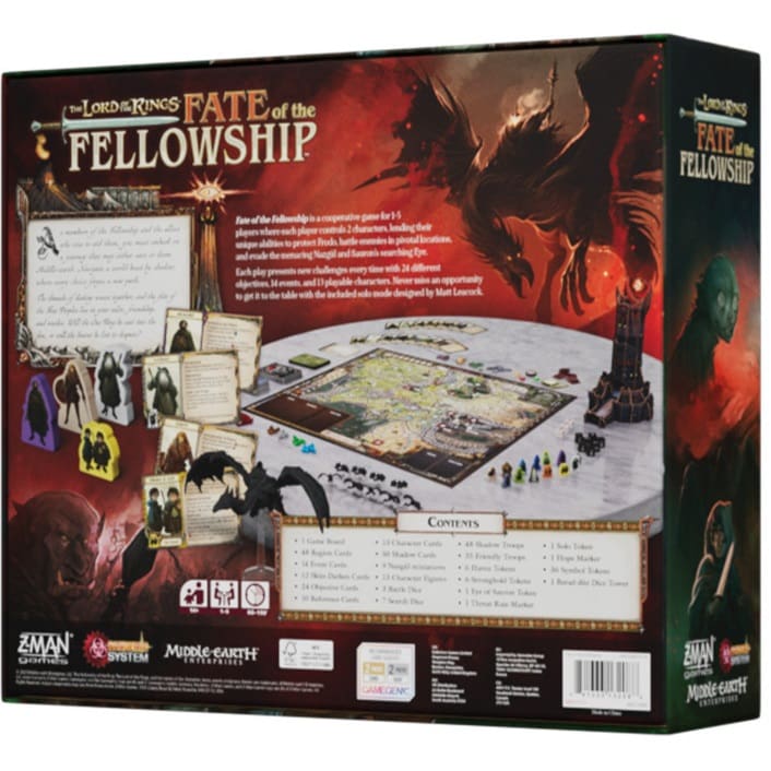 The Lord of the Rings Fate of the Fellowship - A Pandemic System Game - Image 8