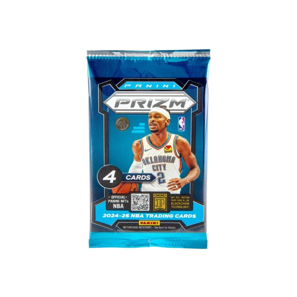 2024-2025 NBA Prizm Basketball Retail Pack (Single)
