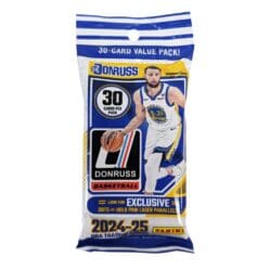 2024-2025 NBA Donruss Basketball Fat Pack - 30 Cards (Single)
