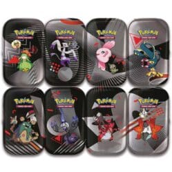 Pokemon - Black Bolt & White Flare - Unova - Mini Tin (Set of 8)