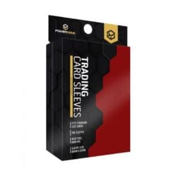 Powerwave Matte Card Sleeves 100 Pack - Red