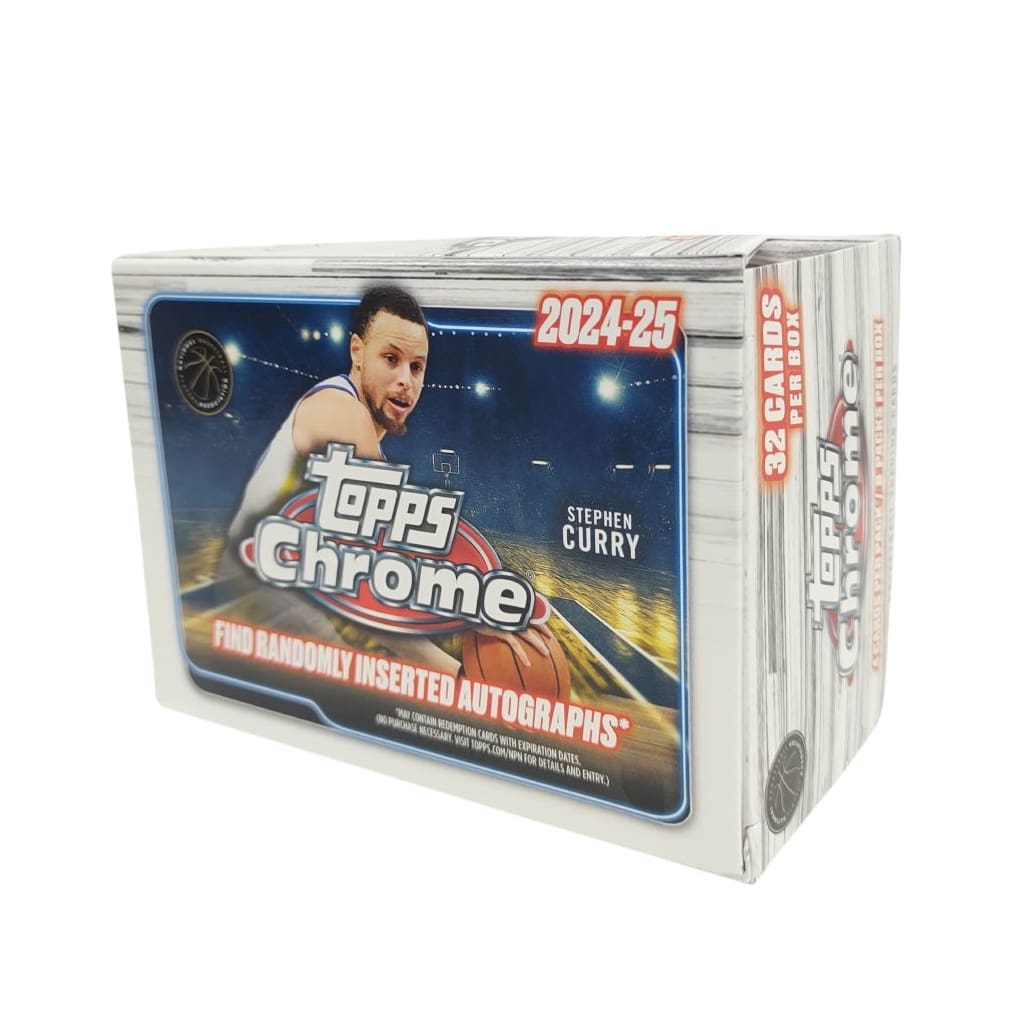 2024/25 Topps Chrome NBA Basketball Value - Blaster Box - Image 3
