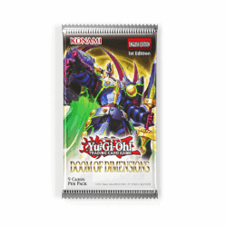 YuGiOh - Doom Of Dimensions - Booster (Single)