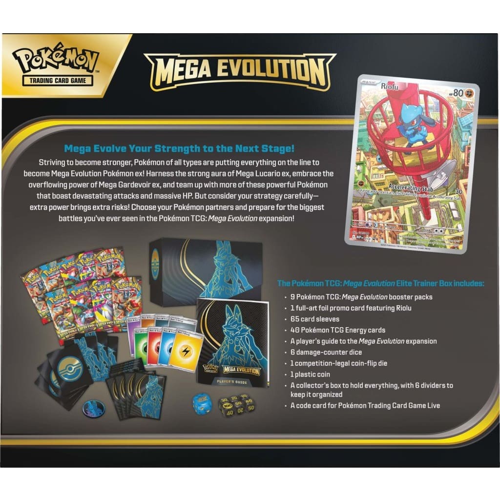 Pokemon - Mega Evolution - Elite Trainer Box - Limit 1 - Image 6