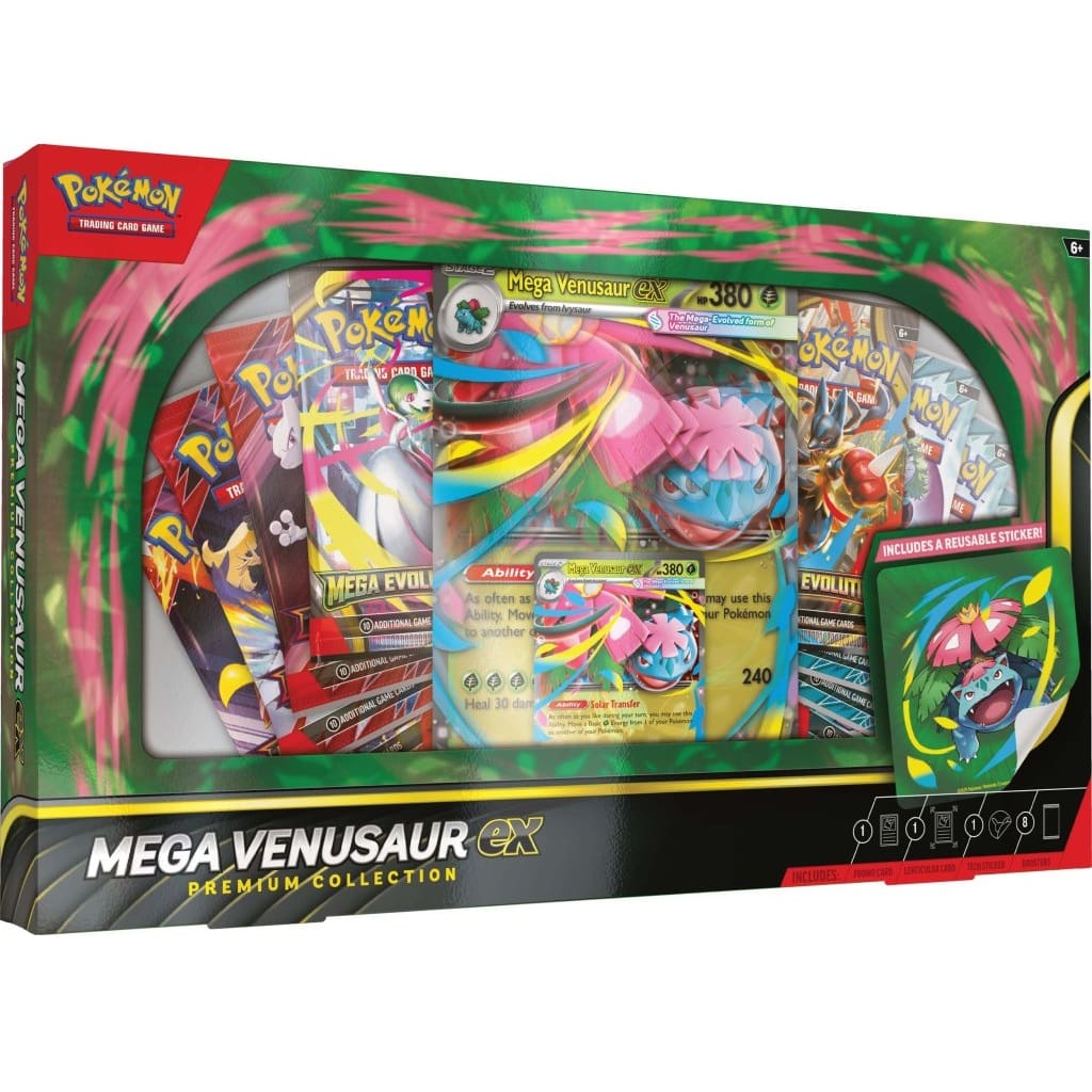 Pokemon - Mega Venusaur ex Premium Collection - Box - Limit 1