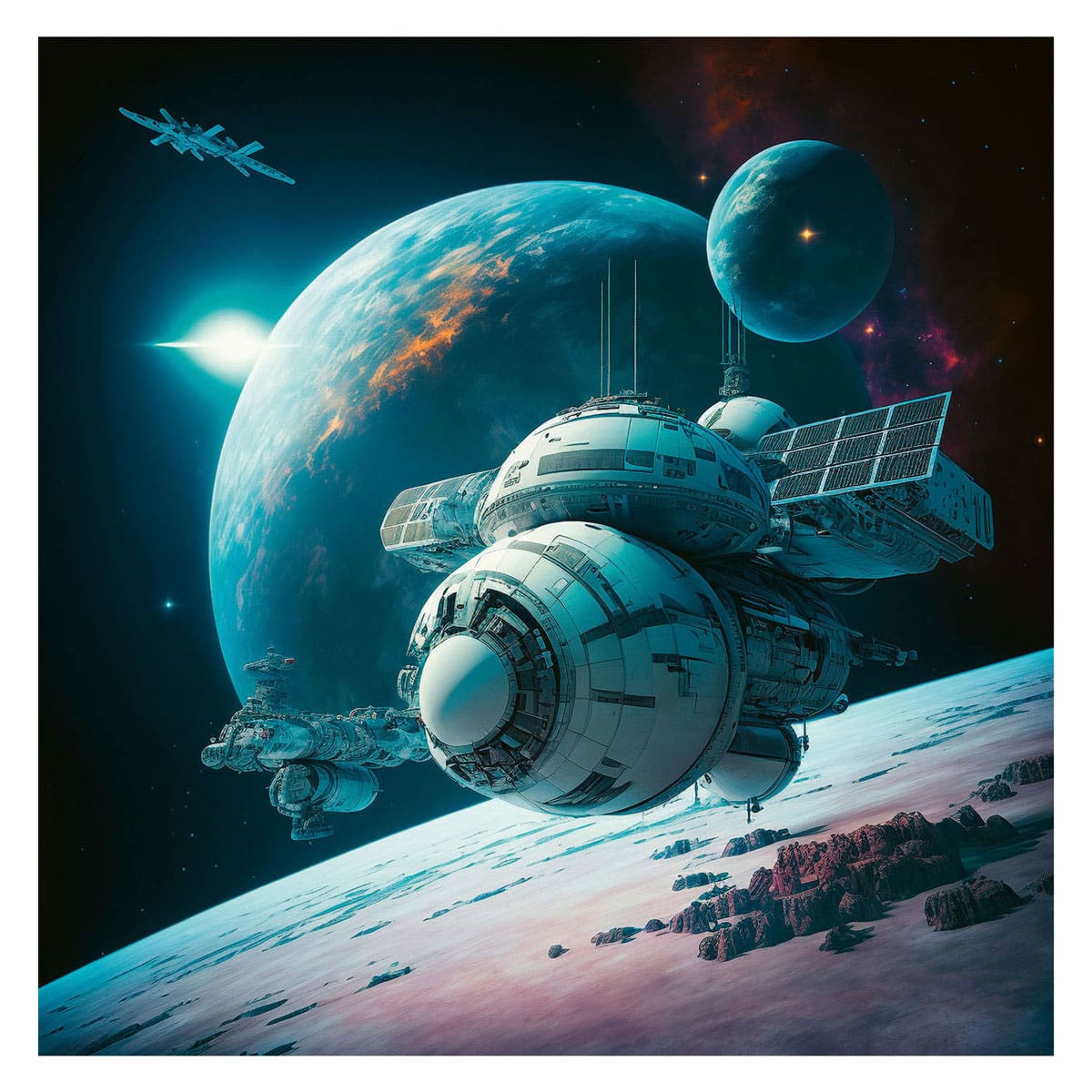 Outer Space Puzzle 3x49pc - Image 3