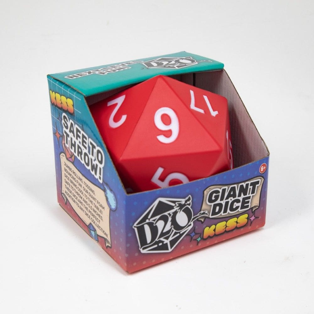 KESS Giant D20 Foam Dice - Red
