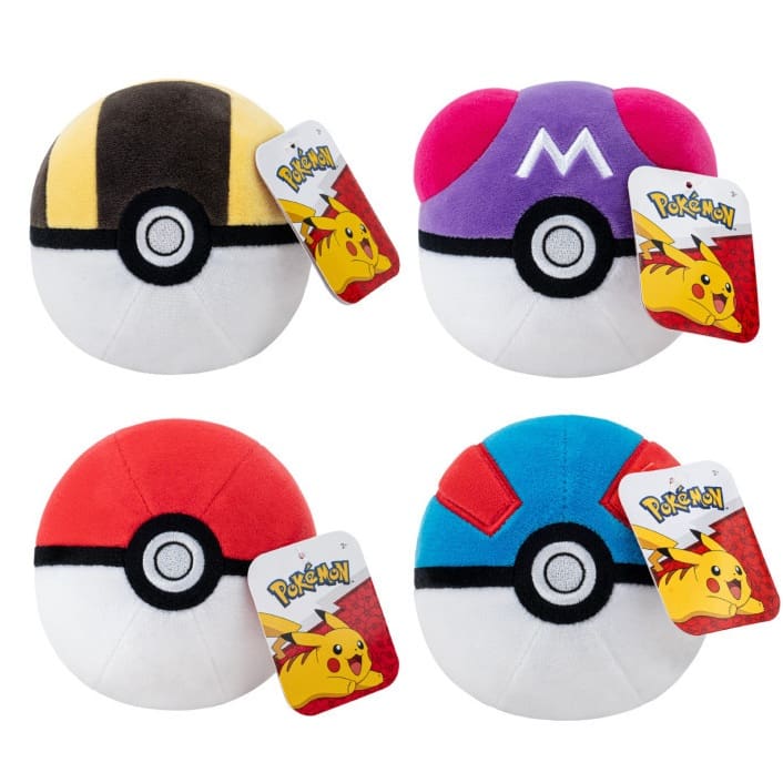 Pokemon - Plush Pokeball - 5in (Assorted)