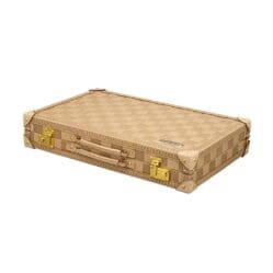 Sandstone PU Leather Backgammon 18in
