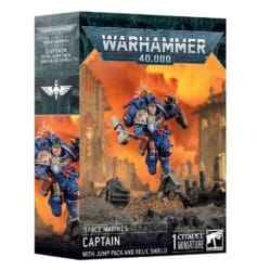 48-102 Space Marines: Captain with Jump Pack & Relic Shield