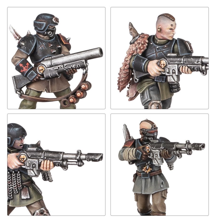 43-107 Chaos Space Marines: Traitor Guardsmen Squad - Image 4