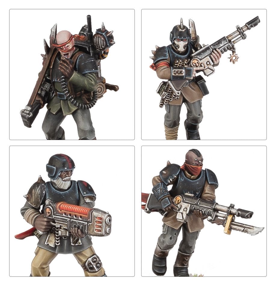 43-107 Chaos Space Marines: Traitor Guardsmen Squad - Image 6