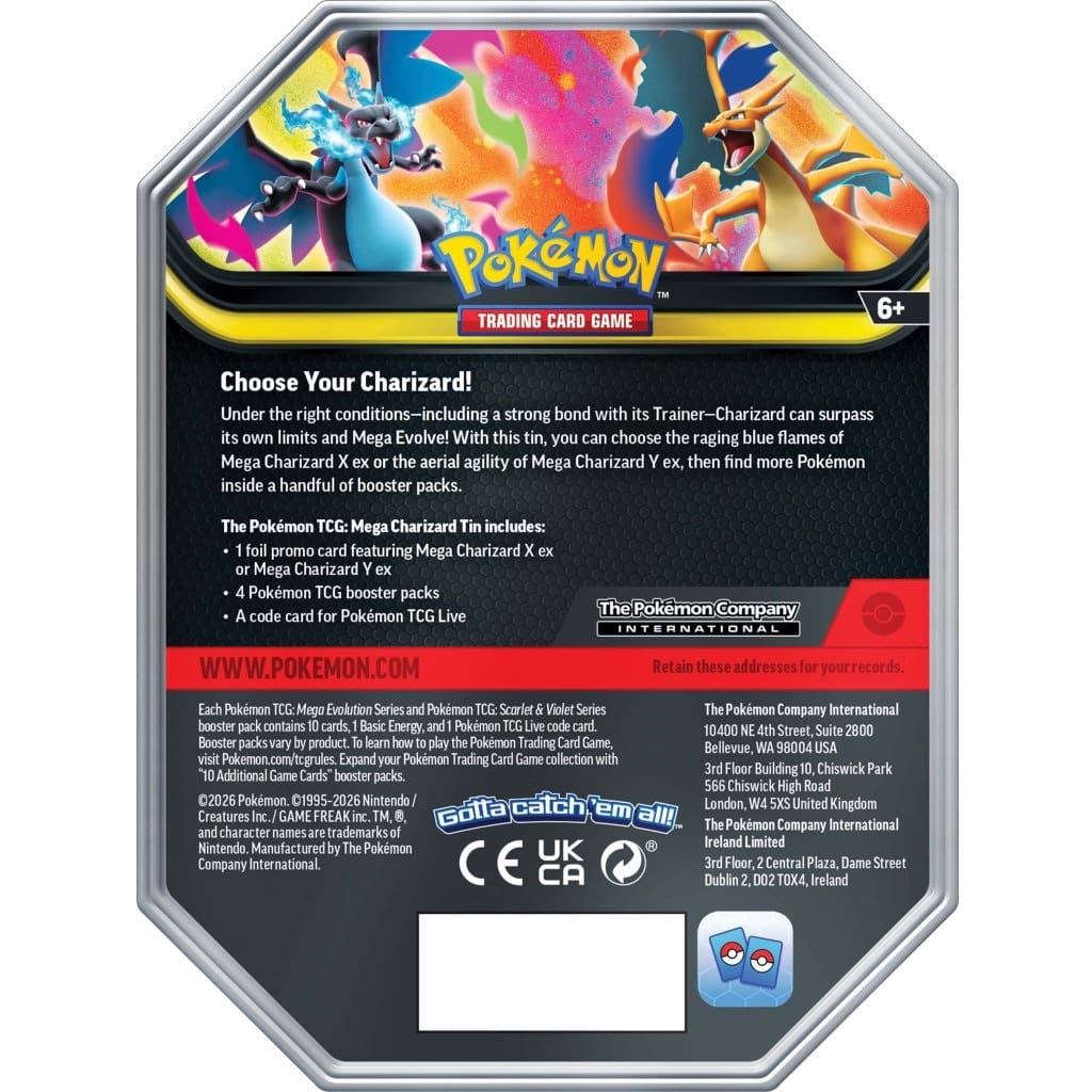 Pokemon - Mega Charizard ex - Tin - Image 3
